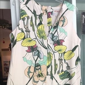 Pale pink sleeveless dress with pockets